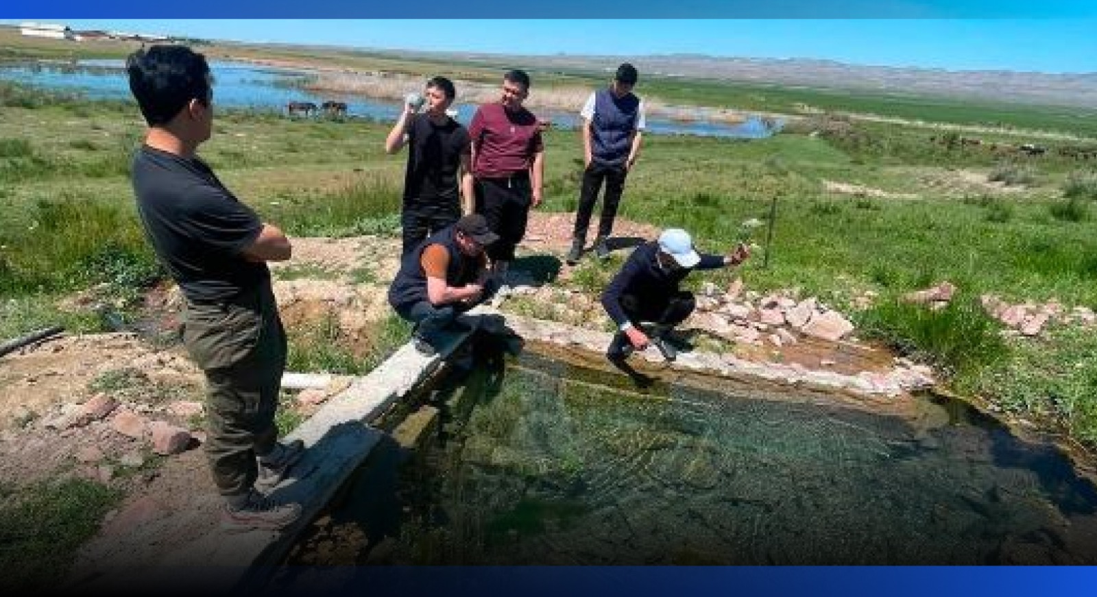Image for В Жамбылской области исследуют природные источники воды